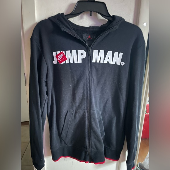 Black Jordan zip up - Picture 1 of 3